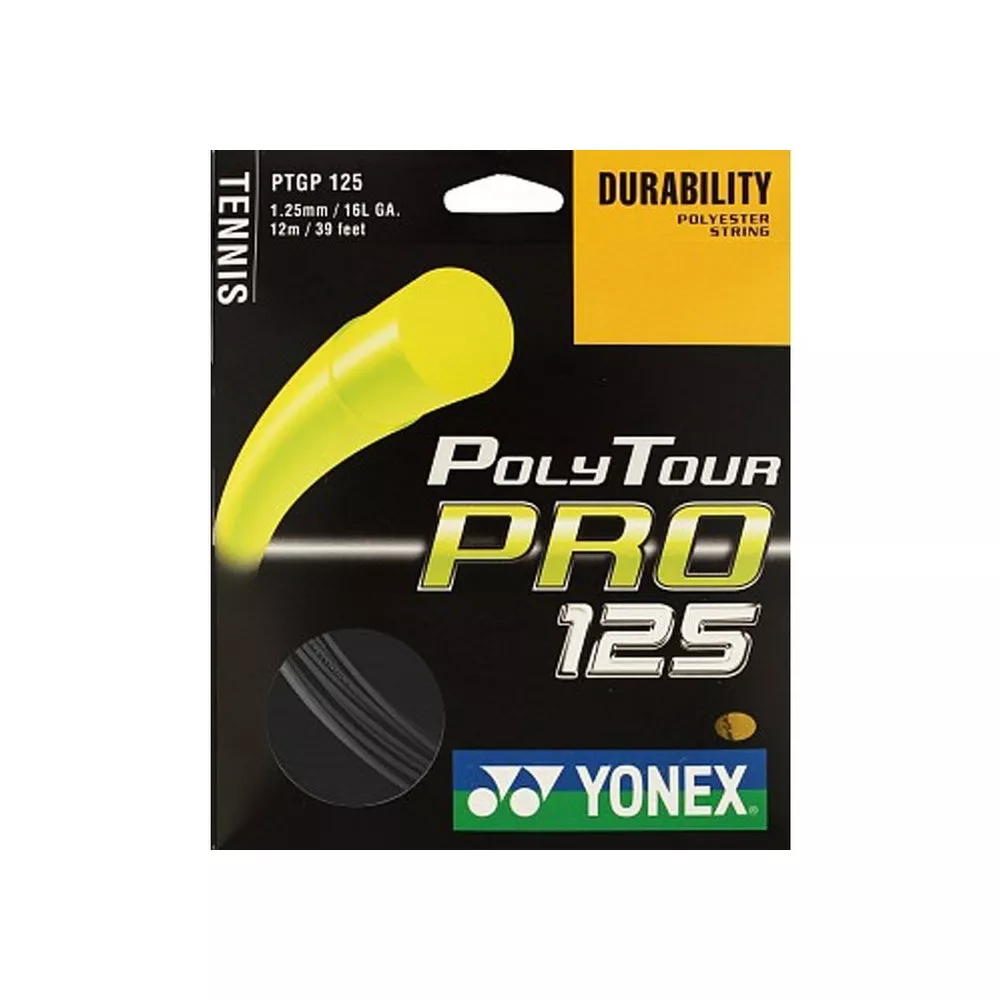 Yonex Poly Tour Pro Noir 12m