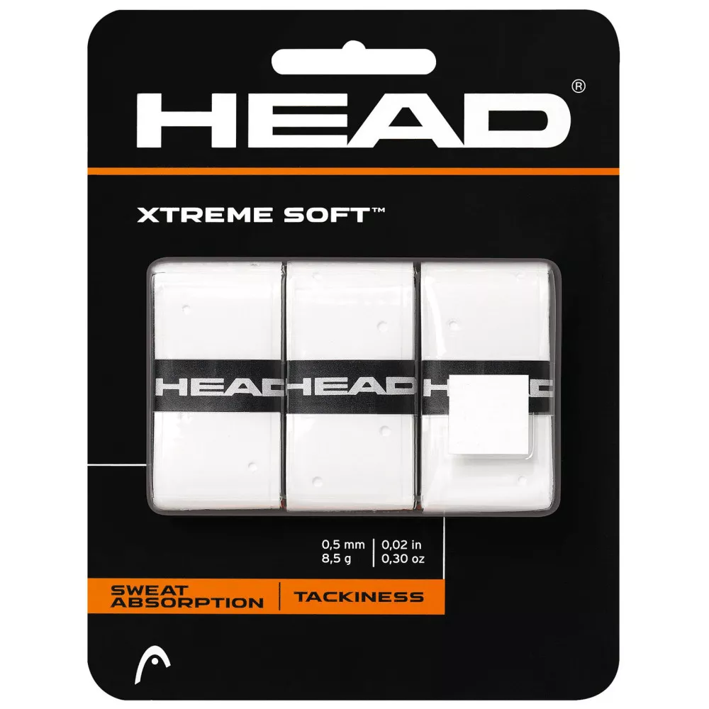 Head Overgrip Extreme Soft White x 3