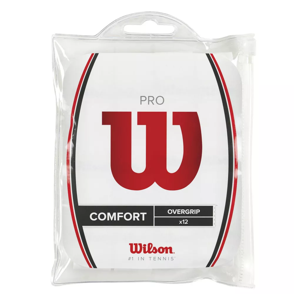 Wilson Overgrip Pro Overgrip White x 12