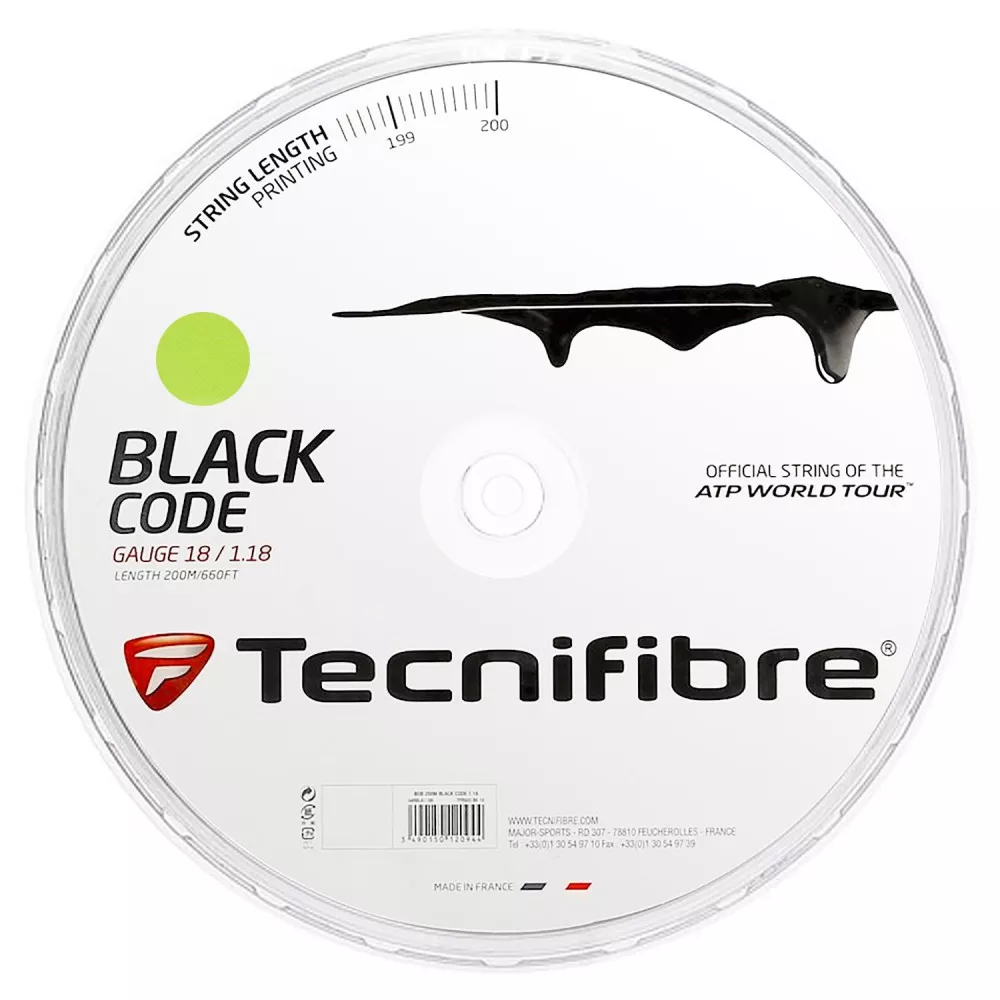 Tecnifibre Black Code Lime 200m