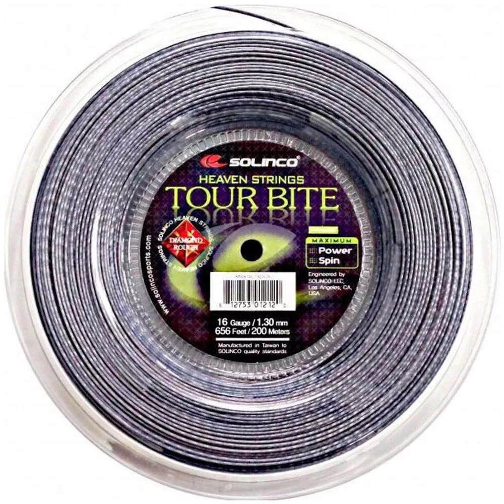 Solinco Tour Bite Diamond Rough 200m
