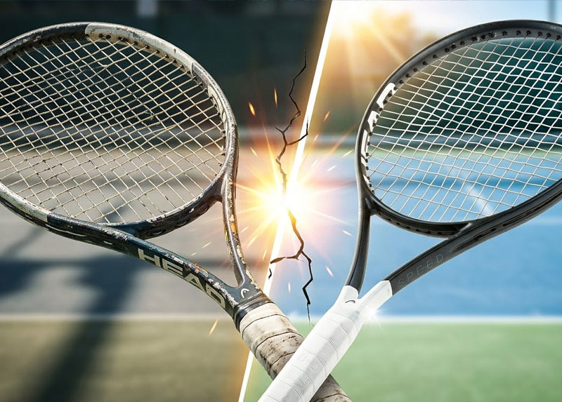 Wanneer vervang je je tennisracket en waarom?