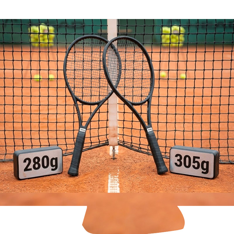 Hoe kies ik het gewicht van mijn tennisracket?